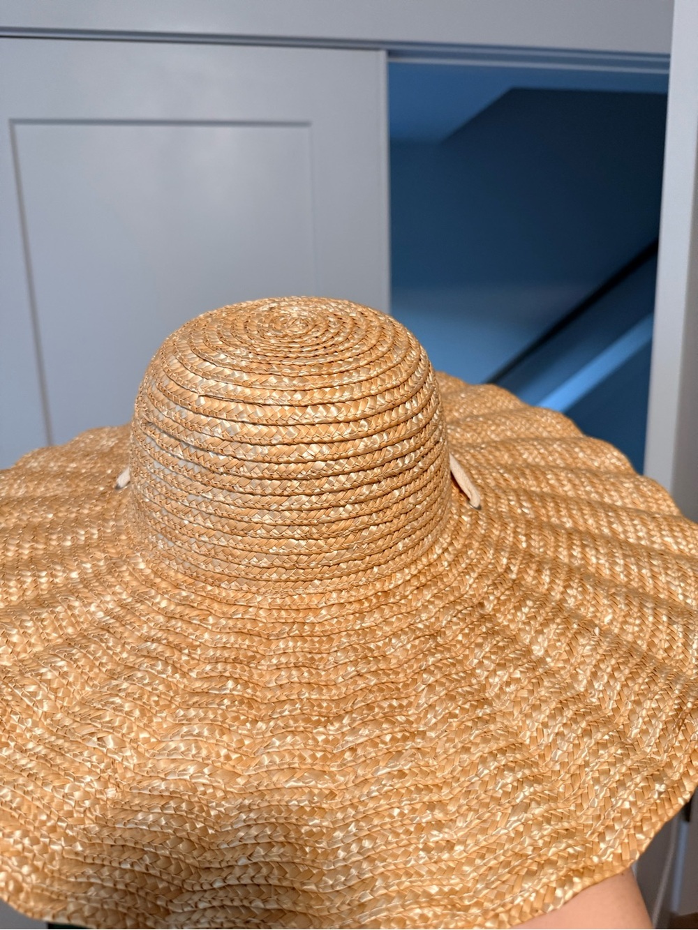 Lack of Color Scalloped straw hat size M (new without tags) - Picture 3 of 12